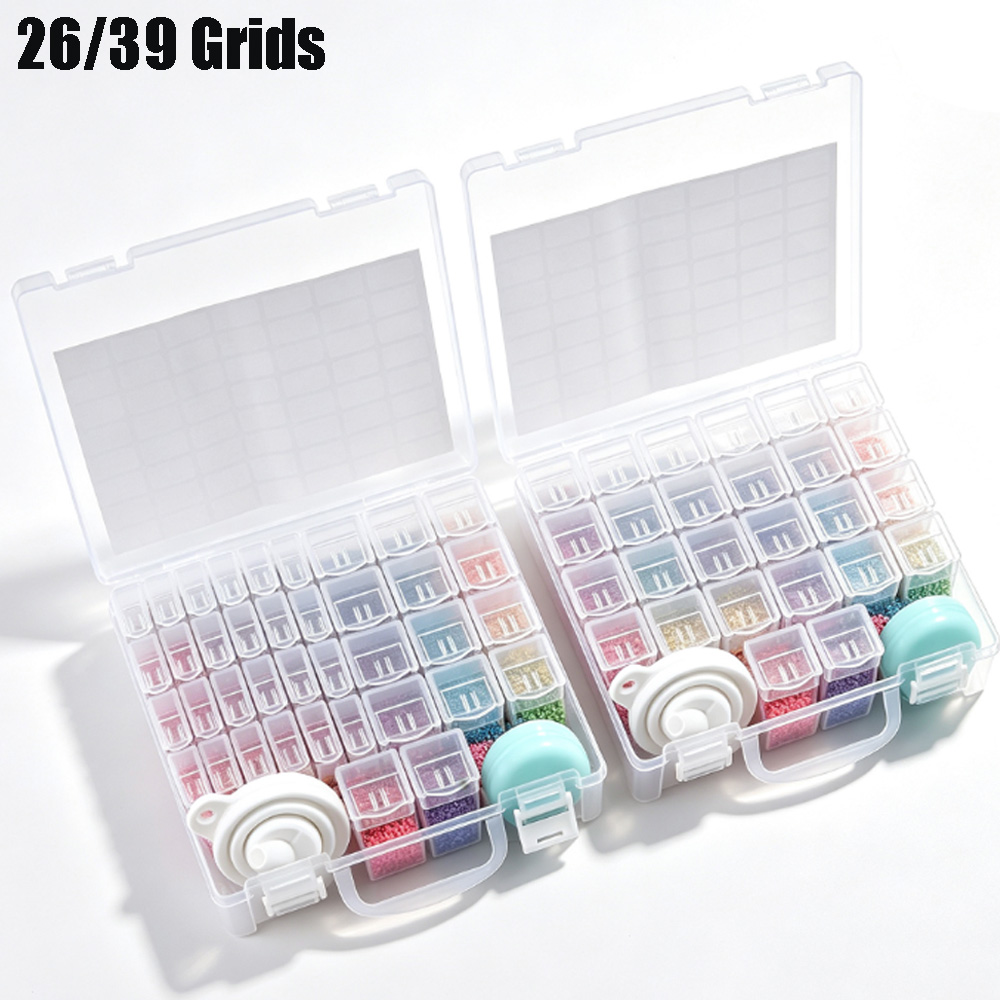 Bead Organizer Tray - 1 caja de almacenamiento de plástico
