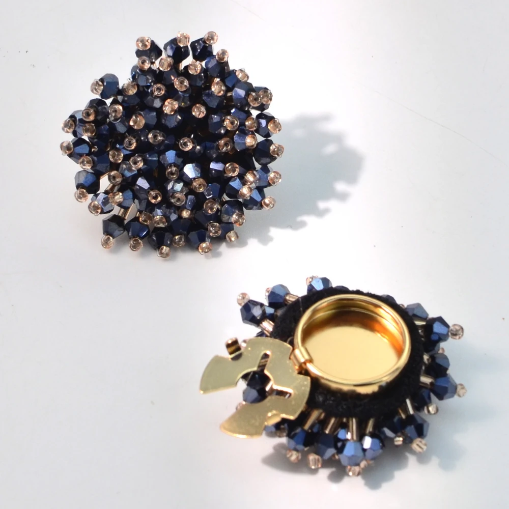 Jewelry Making Accessories - Cubiertas de botones elegantes para mujer,
