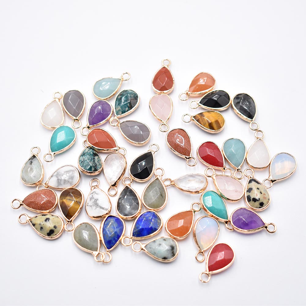 Jewelry Making Amazon - Colgantes de piedra Natural Amazones amatistas,
