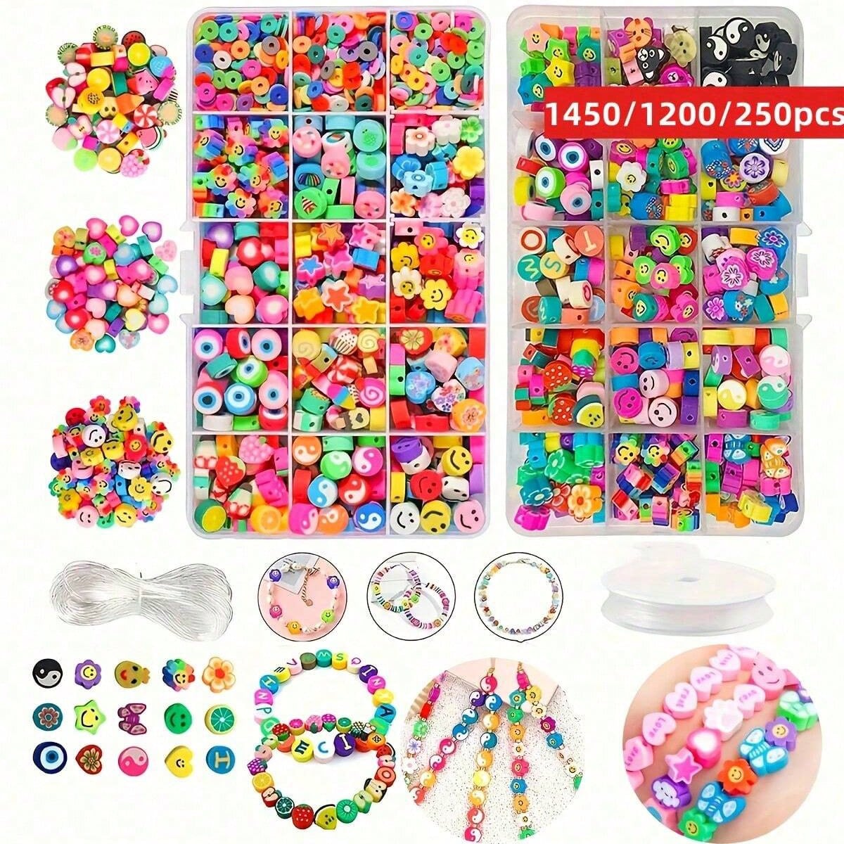 Bead Organizer Tray - Juego de 1450/1200/250 Piezas de Cuentas