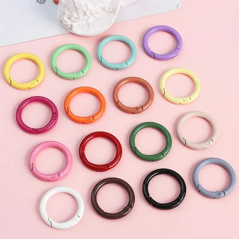 Jewelry Making Kit For Beginners - 10 Anillos de Resorte Metálicos de