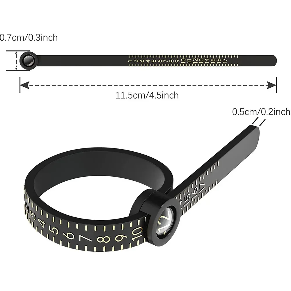 Medidor de anillos ajustable c - Jewelry Making Uk reseña y precio