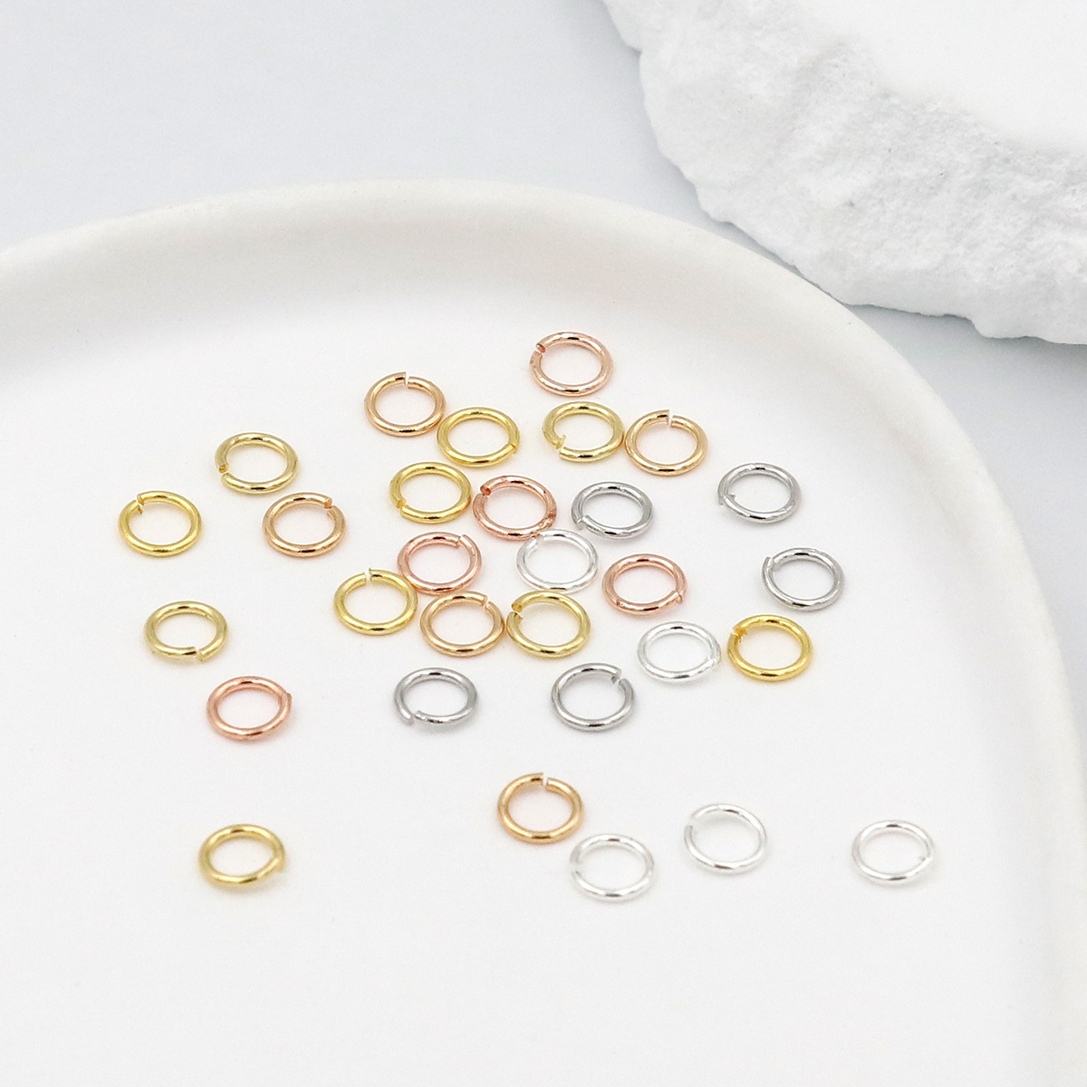 Paquete de Anillas Abiertas de - Jewelry Making Kit For Beginners reseña y precio