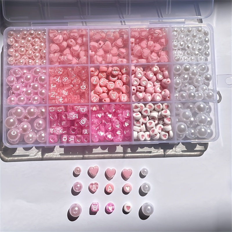 Caja de Alfabeto Rosa de 10 Pi - Bead Organizer Tray reseña y precio
