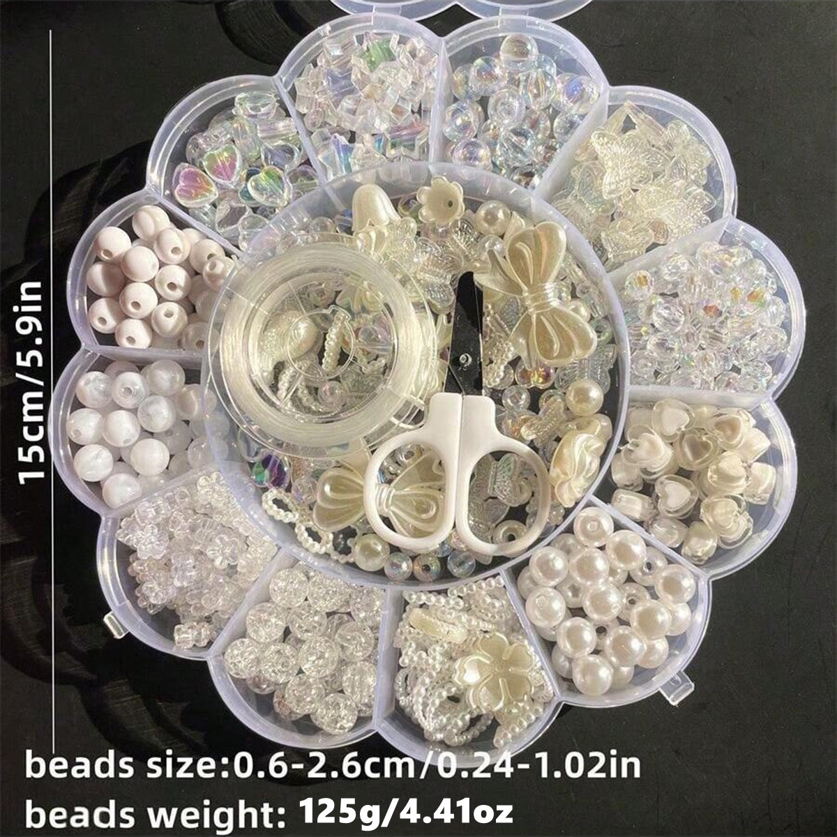 2 Sets/1 Set de Cuentas Suelta - Jewelry Making Thread reseña y precio