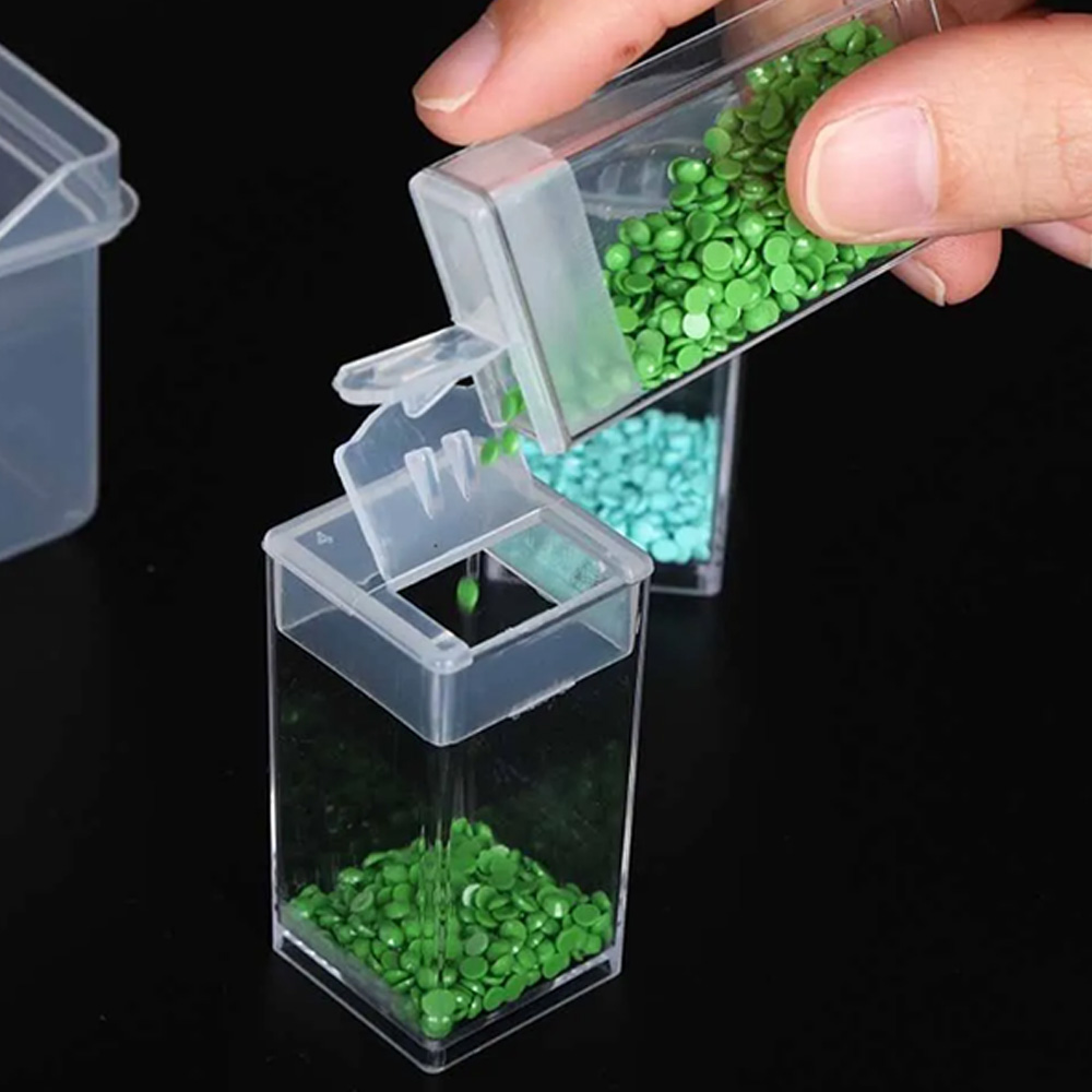 1 caja de almacenamiento de pl - Bead Organizer Tray reseña y precio