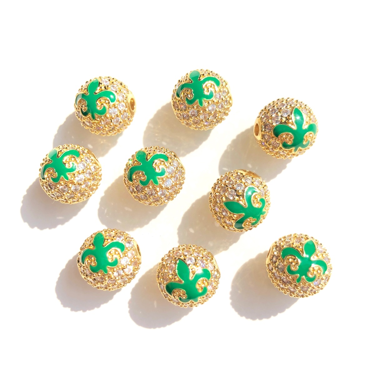 9 piezas de abalorios espaciad - Jewelry Making New Orleans reseña y precio