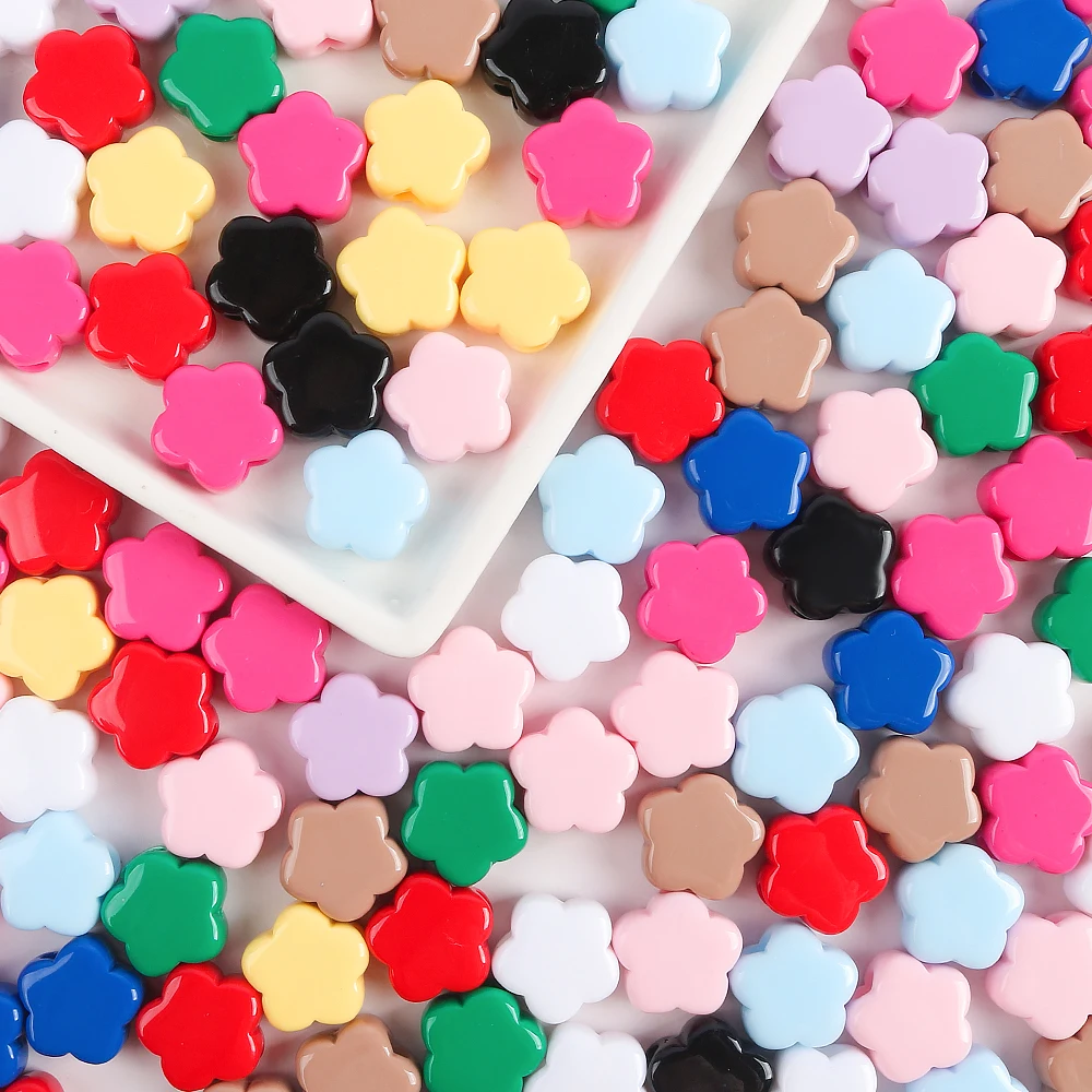 20 Piezas de Cuentas Acrílicas - Bead Cap Flower reseña y precio