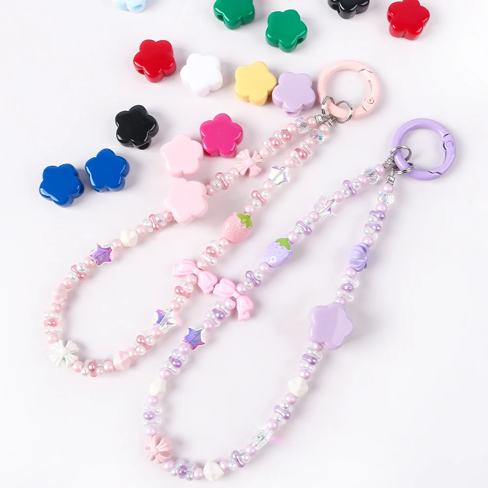 20 Piezas de Cuentas Acrílicas - Bead Cap Flower reseña y precio