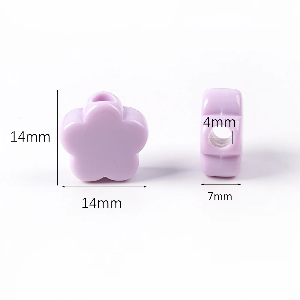 20 Piezas de Cuentas Acrílicas - Bead Cap Flower reseña y precio