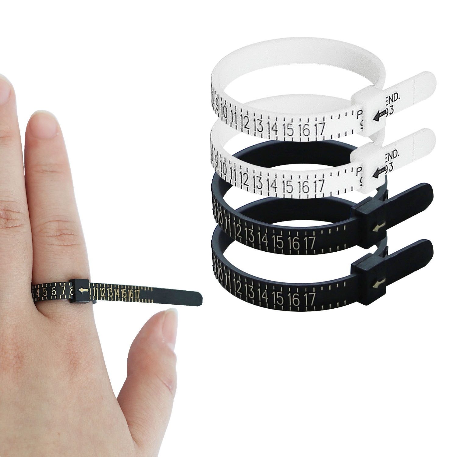 Medidor de anillo US/UK/EU/HK/ - Jewelry Making Uk reseña y precio