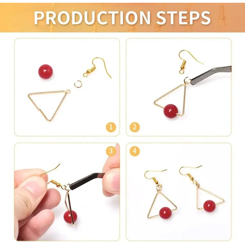100/500 Uds DIY pendientes hal - Jewelry Making Accessories reseña y precio