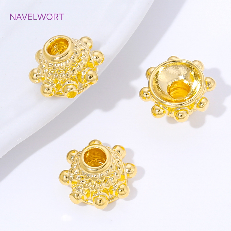 2/4/8 piezas de tapas de cuent - Bead Cap Flower reseña y precio