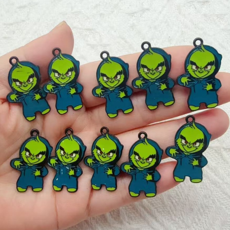 10 piezas de colgantes navideñ - Jewelry Making Accessories reseña y precio