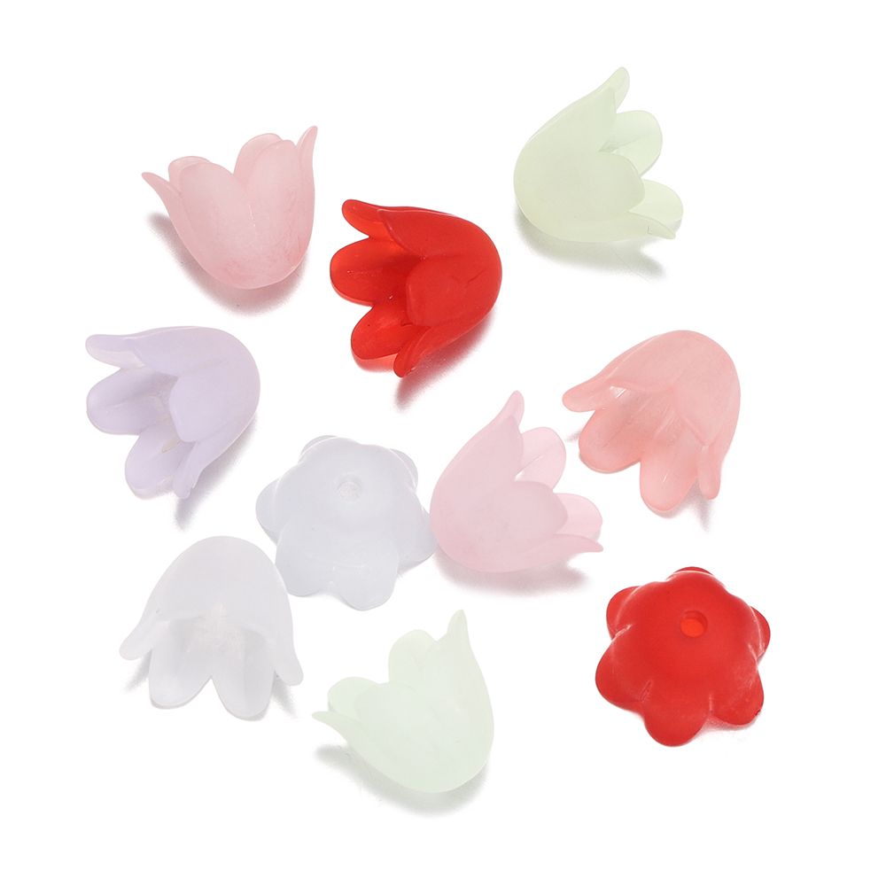 50 Piezas de Cuentas de Campan - Bead Cap Flower reseña y precio